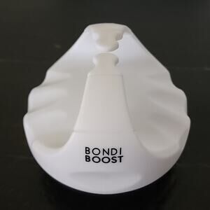 BONDI BOOST Scalp Therapy Brush Silicone White & Black